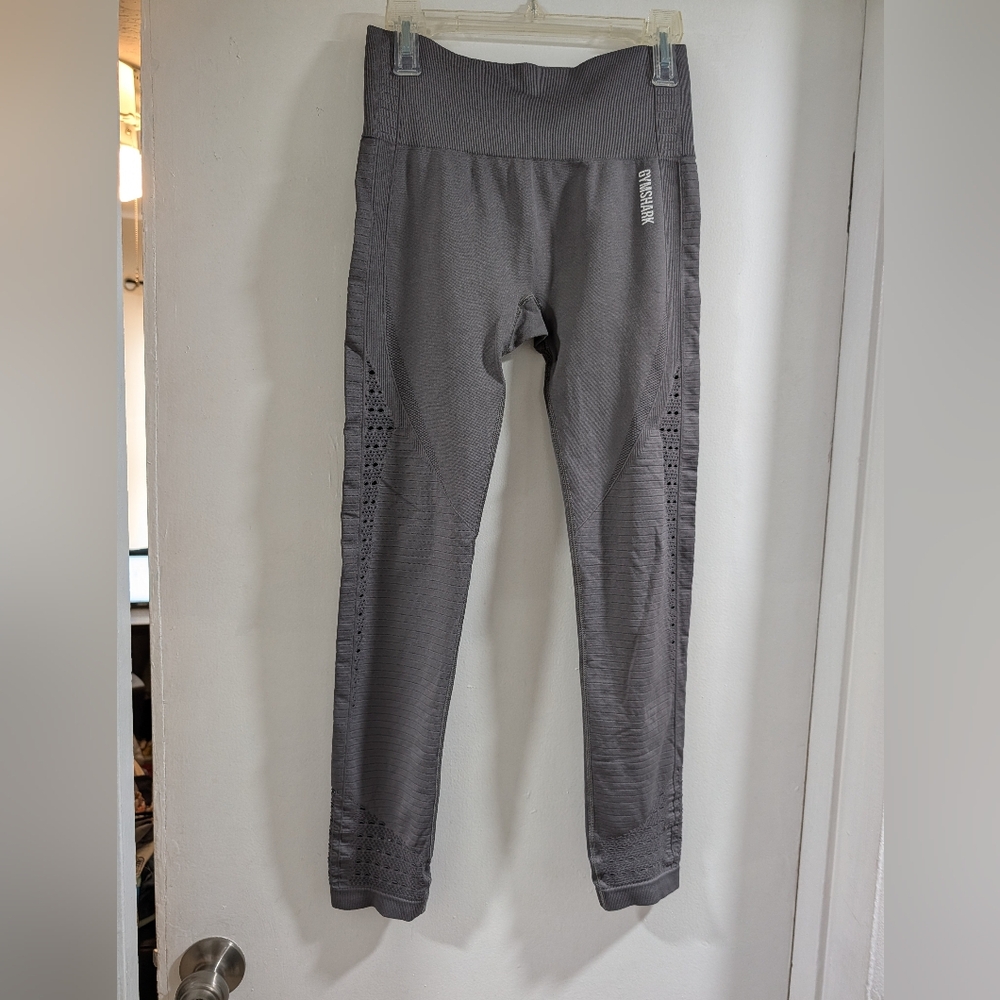 Gymshark Charcoal Performance Leggings